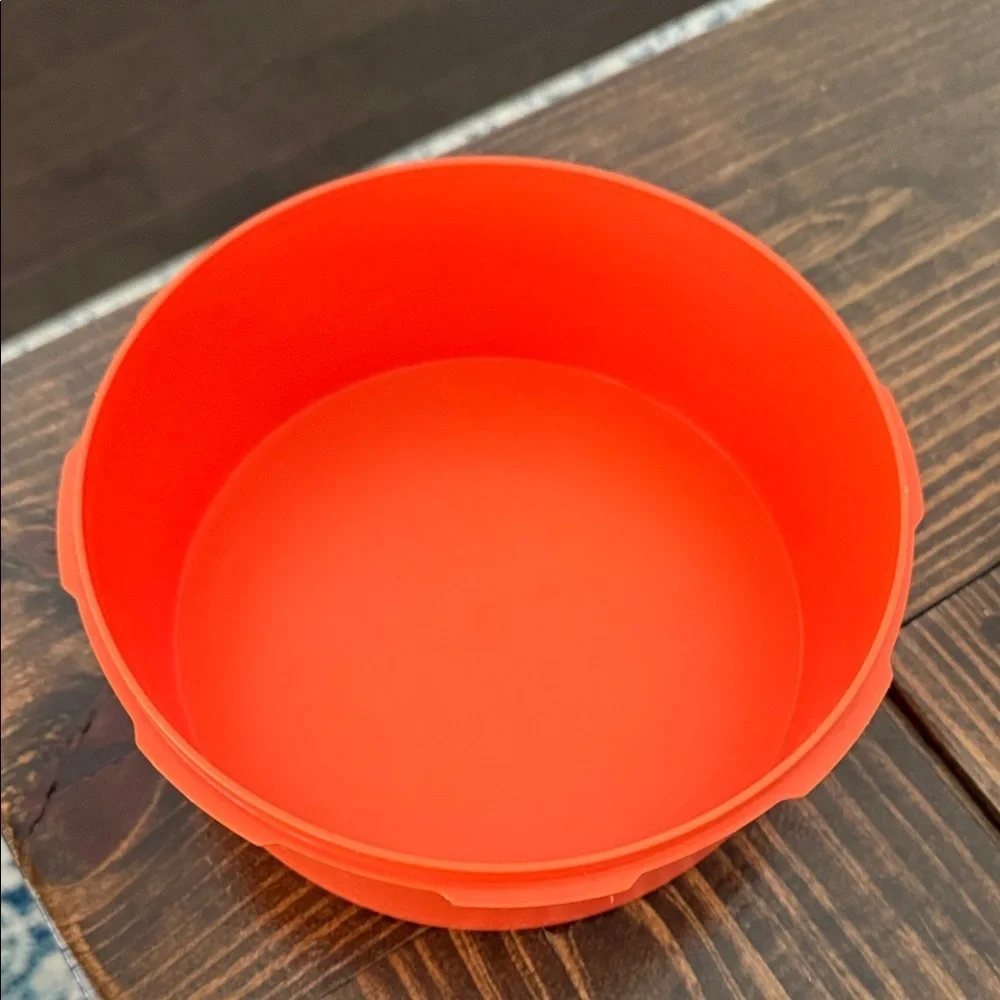 Tupperware Vibrant Orange Storage Bowl